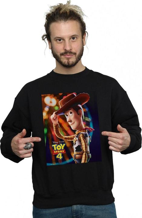 Immagine prodotto Disney Toy Story 4 Woody Poster Felpa Uomo (XL)