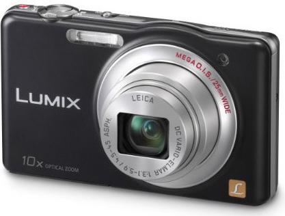 Produktbild Panasonic Lumix SZ1, 16.1MP, 10x Zoom, Black (16.10 Mpx, 1/2,3'')