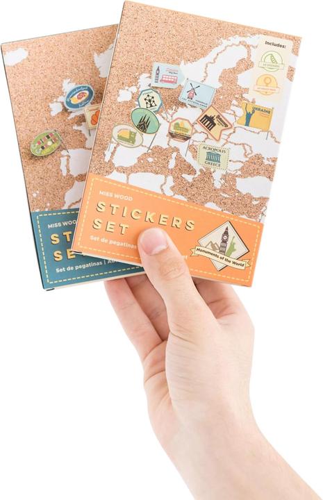 Produktbild Miss wood Sticker Set - Monuments of the World