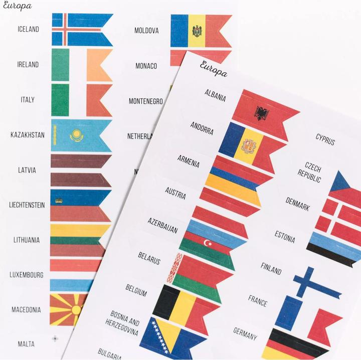 Produktbild Miss wood Länderflaggen World Pack