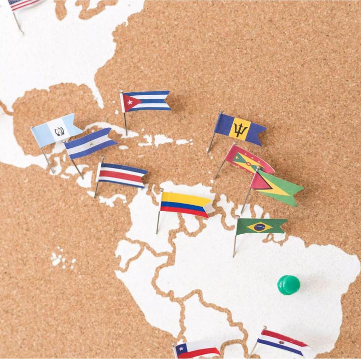 Produktbild Miss wood Länderflaggen World Pack