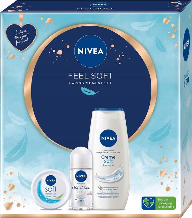 Immagine prodotto NIVEA CPL.23W FEEL SOFT 01657 (Set per la cura del corpo)