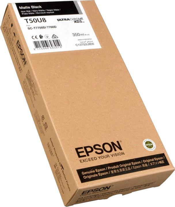 Image du produit Epson C13T50U800 Noir mat 350ml (CF)