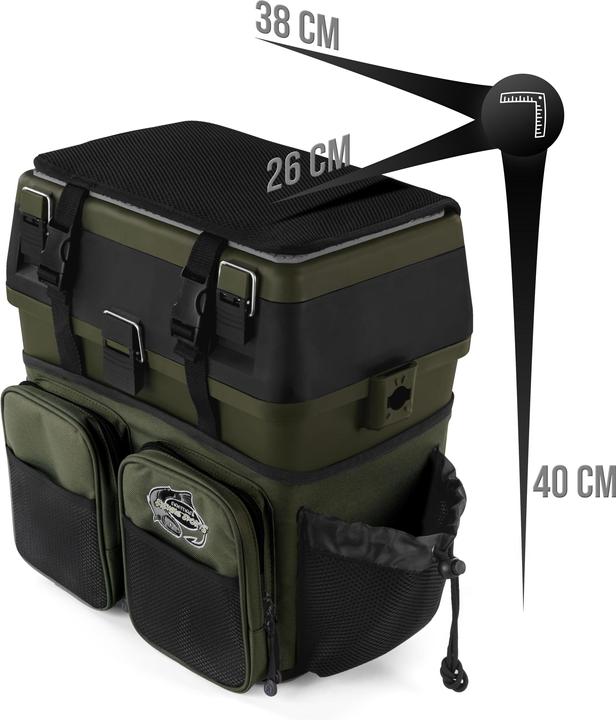 Actual product image Normani Fishing box Bilbao (40 cm)