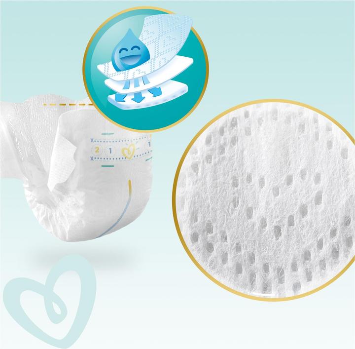 Actual product image Pampers Premium Protection (Size 4, Half month box, 81 Piece)