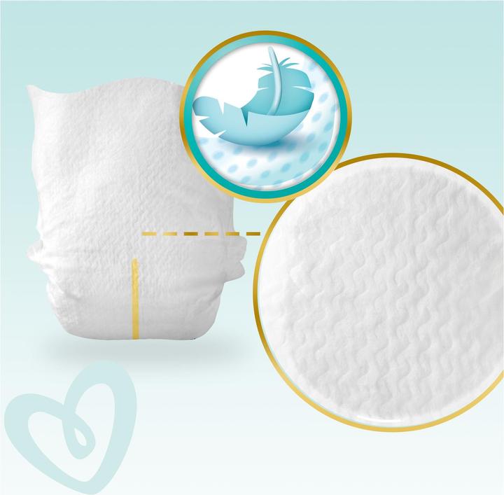 Actual product image Pampers Premium Protection (Size 4, Half month box, 81 Piece)