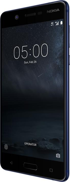 Nokia 5 (16 GB, Tempered Blue, 5.20", Dual SIM + SD, 13 Mpx, 4G)