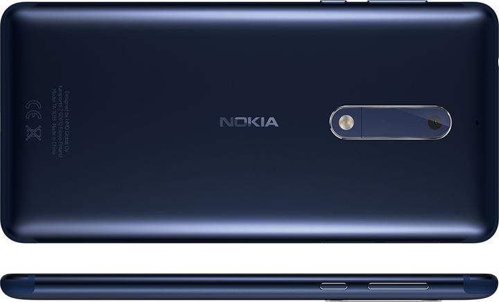 Actual product image Nokia 5 (16 GB, Tempered Blue, 5.20", Dual SIM + SD, 13 Mpx, 4G)