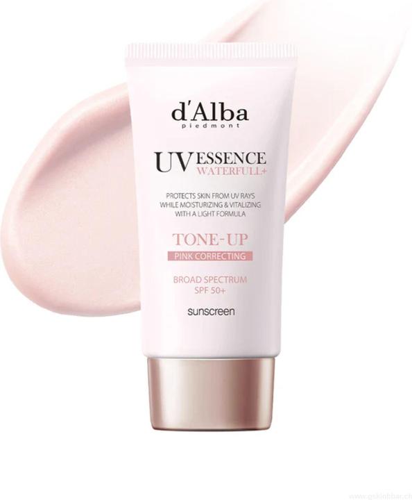 Actual product image d'Alba Waterfull Tone-Up Sun Cream OTC (Sun cream face, SPF 50+, 50 ml)