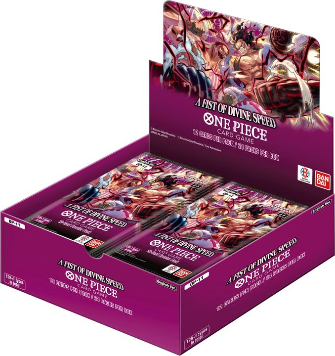Actual product image One Piece OP11 Booster Box EN (English, Booster Pack)