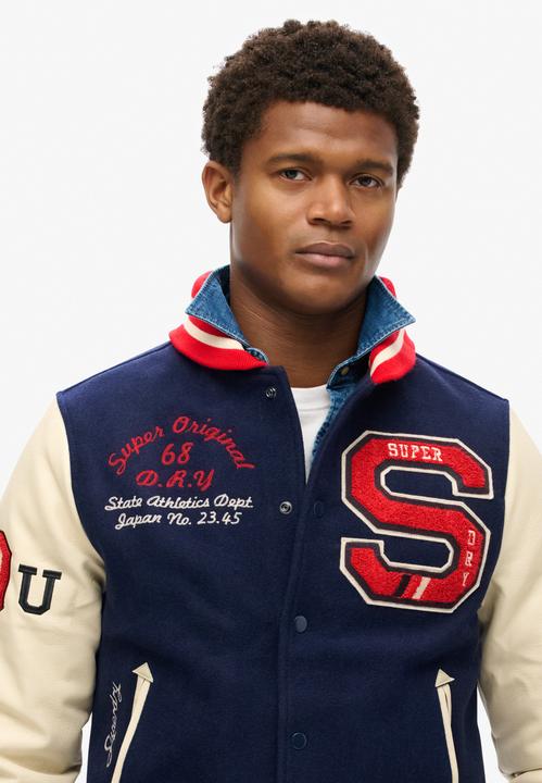 Immagine prodotto Superdry Bomber College Con Patch Varsity (M)
