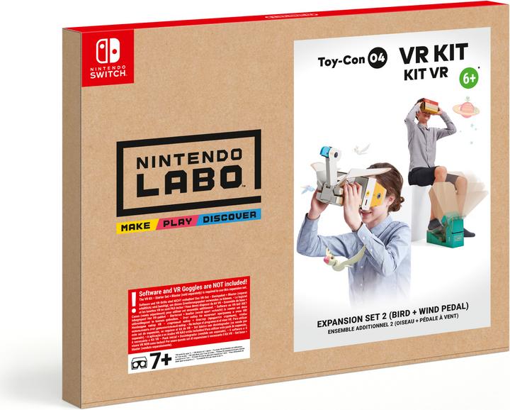 Nintendo Labo: Toy-Con 04: Expansion pack 2 (bird + wind pedal) (Switch, Multilingual)