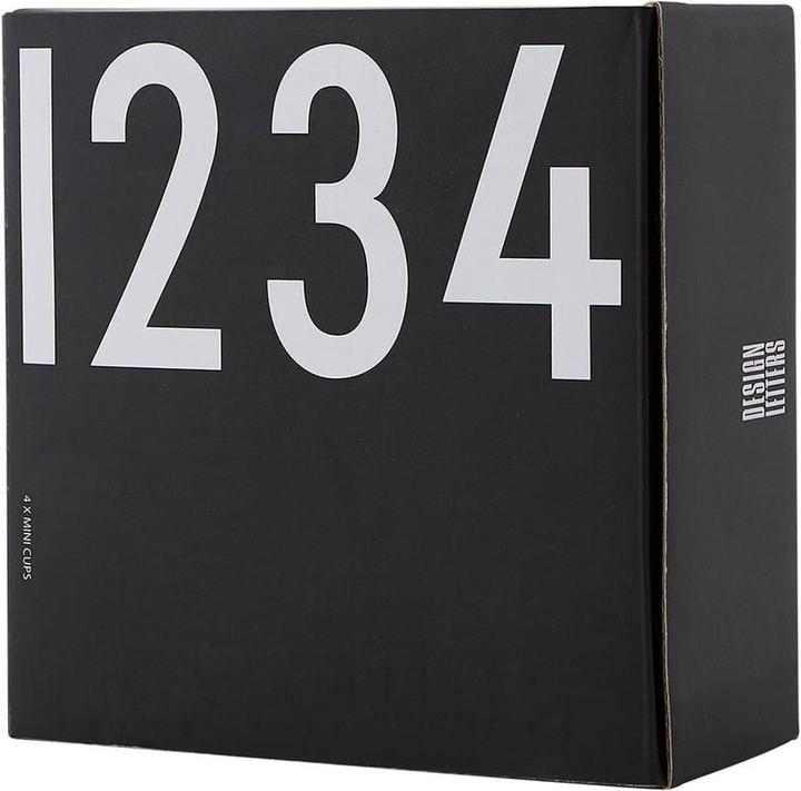 Image du produit Design Letters Ensemble espresso (4 x)