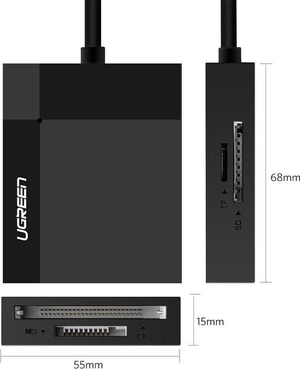 Immagine prodotto Ugreen CR125 30231 4in1 (USB 3.0)