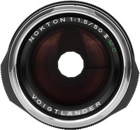Actual product image Voigtländer Nokton 50mm/1.5 M.C. II VM asph. (Leica M)