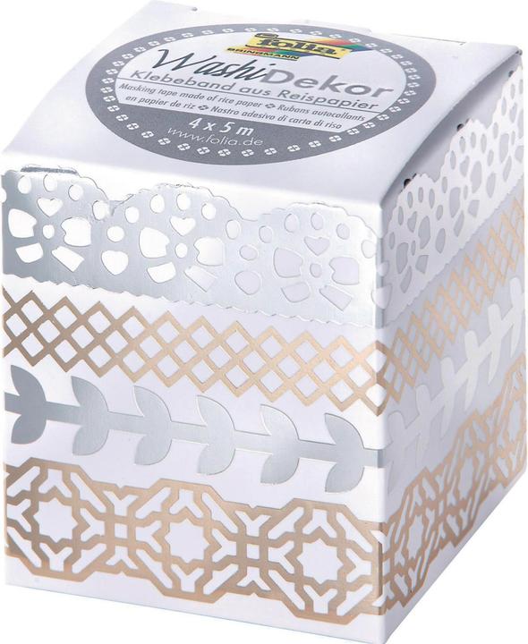 Actual product image Folia Washi decor lace border set