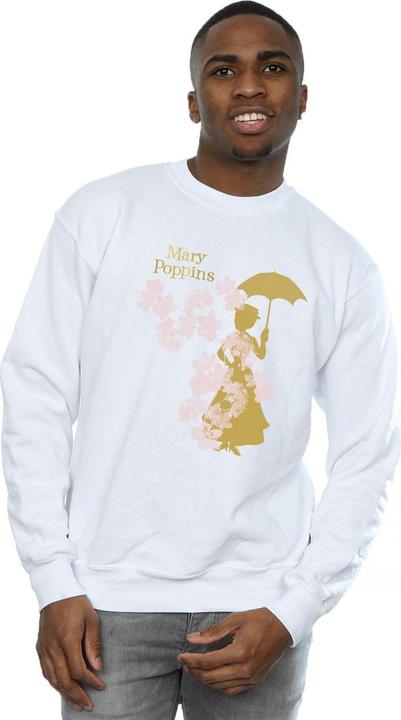 Produktbild Disney Mary Poppins Floral Silhouette Sweatshirt (3XL)