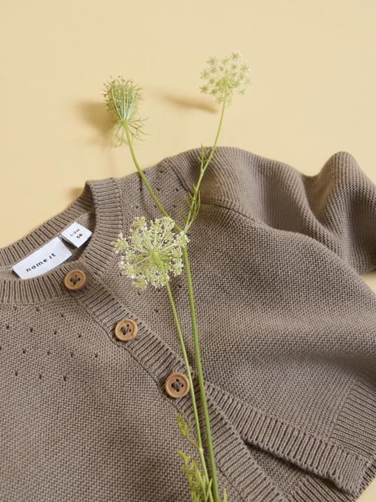 Actual product image Name it Bio-Baumwoll Strickjacke (68)