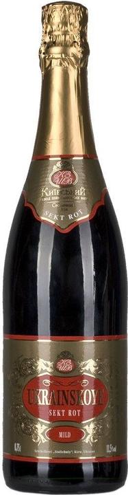 Image du produit Ukrainskoye Krimsekt Vin mousseux de Crimée rouge doux (1 x 75 cl)
