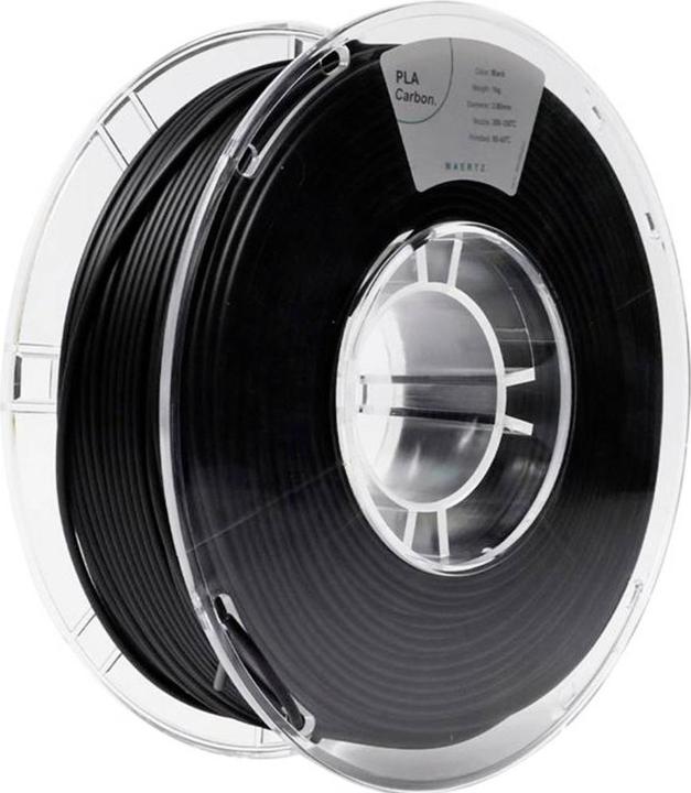 Produktbild Maertz PMMA-1023-002 PMMA-1023-002 Filament PLA Carbon hitzebeständig, hohe Stei (Carbon, 2.85 mm, 1000 g, Schwarz)