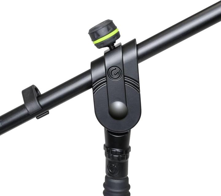 Actual product image Gravity MS 4222 B - Microphone Stand Short with Tripod Folding Base and 2-Point Extension Boom, Black