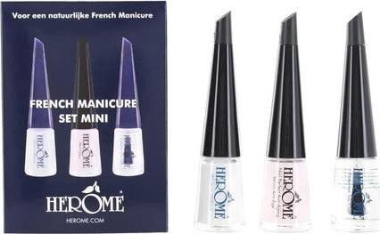 Immagine prodotto Herome Set per french manicure mini 3x4ml Il set per french manicure in 3 fasi include smalto rosa (4 ml)