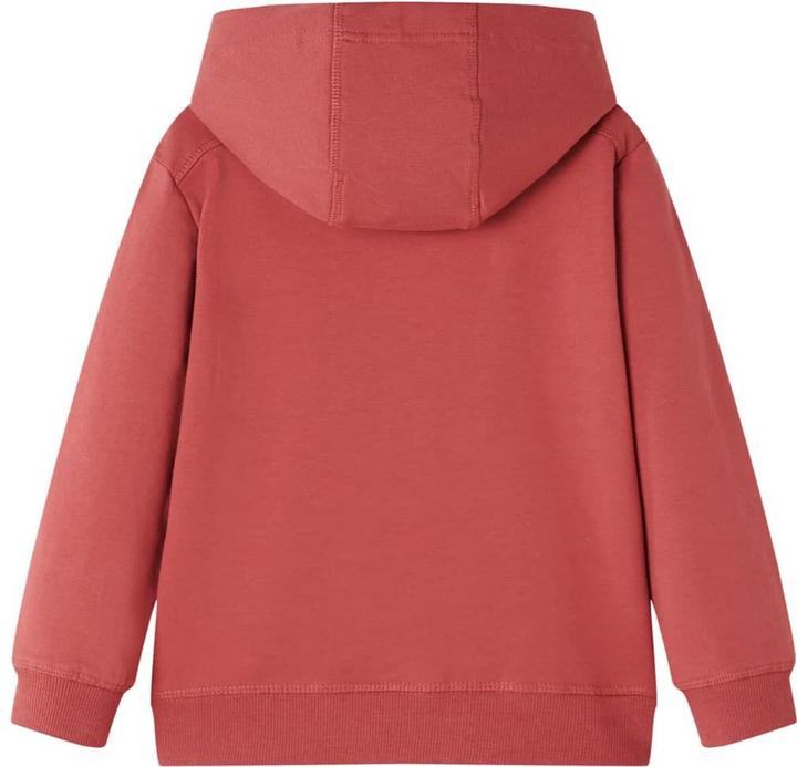 Immagine prodotto VidaXL Maglia con cappuccio per bambini rosso scuro 128,Materiale: 95 (128)