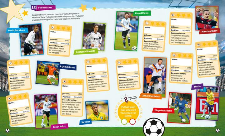 Produktbild Tessloff Rätseln und Stickern: Fussball (Deutsch, Janina Michna, Anja Starigk, 2016)