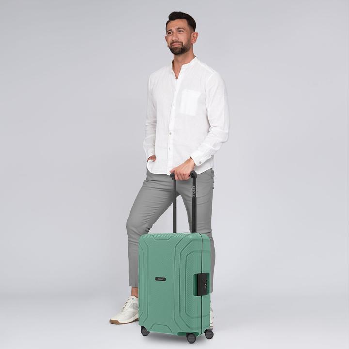 Produktbild Redolz Essentials 15 4-Rollen Kabinentrolley 55 cm mit Dreipunkt-Verschluss (40 l)