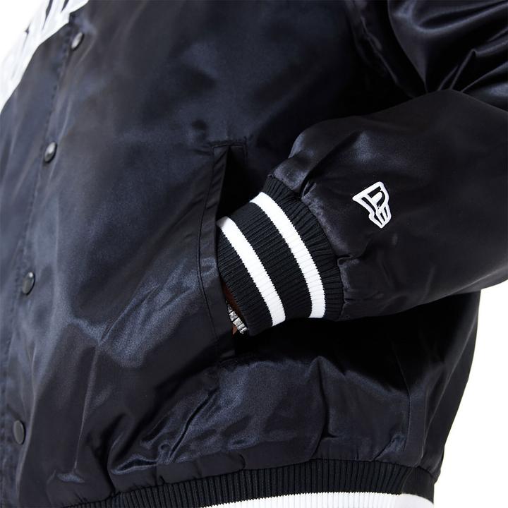 Actual product image New Era Varsity Satine Bomber Veste Las Vegas Raiders (S)