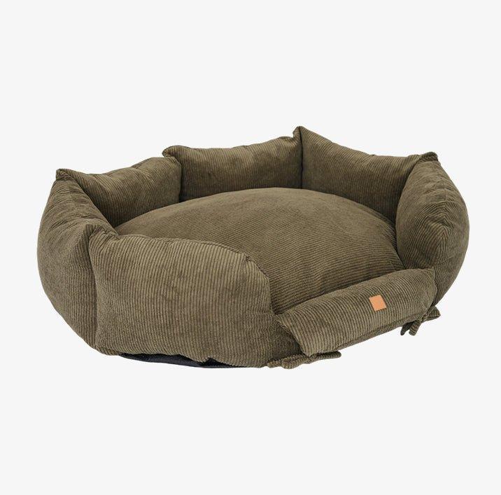 Produktbild Pet & Co. Hunde-Bett Ronny Cord Khaki S (Hund)