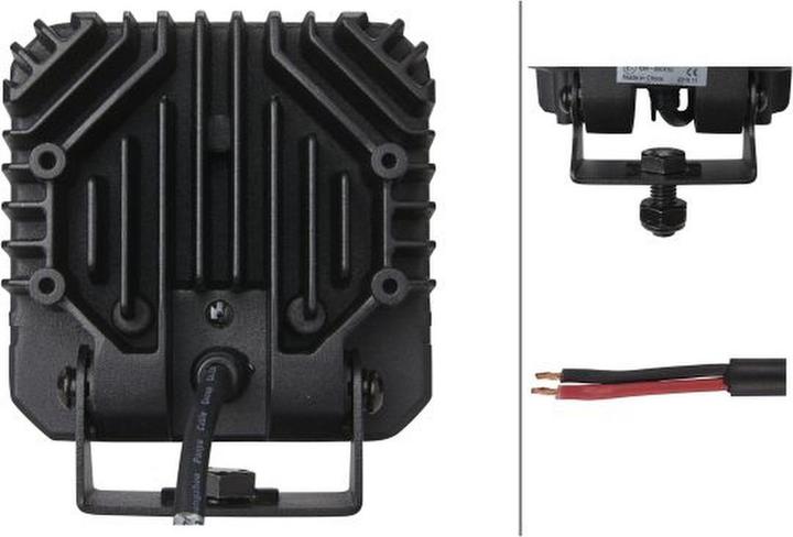 Produktbild Hella Arbeitsscheinwerfer LED Valuefit TS3000 3000lm Anbau Nahfeldauslechtung