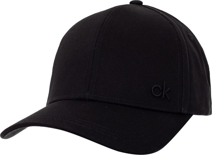 Calvin Klein Herren Cap CK Baseball Cap mit Logo, Schwarz (Black), Onesize (One Size)