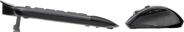 Produktbild Logitech Kabellose Tastatur+Maus MK710 schwarz im Einzelhandel (DE, Kabellos)