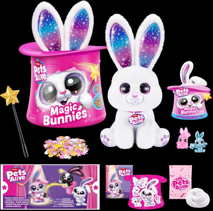Actual product image Zuru Pets Alive Magic Bunny (33 cm)