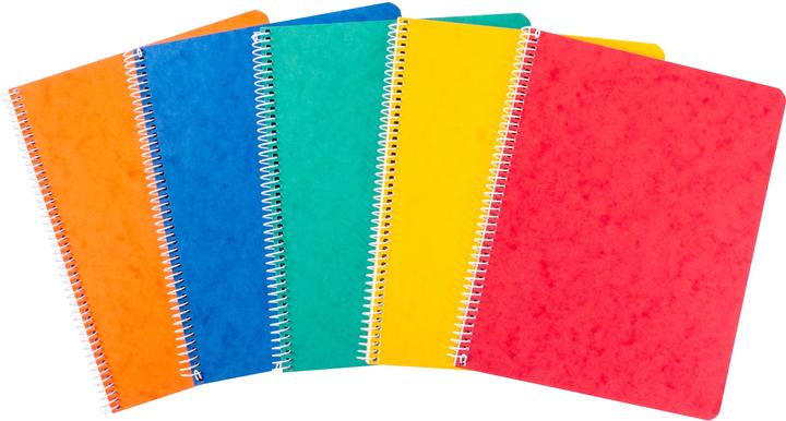 Immagine prodotto Novooo Spiralheft assortiert (148 x 210 mm, Quadretti)