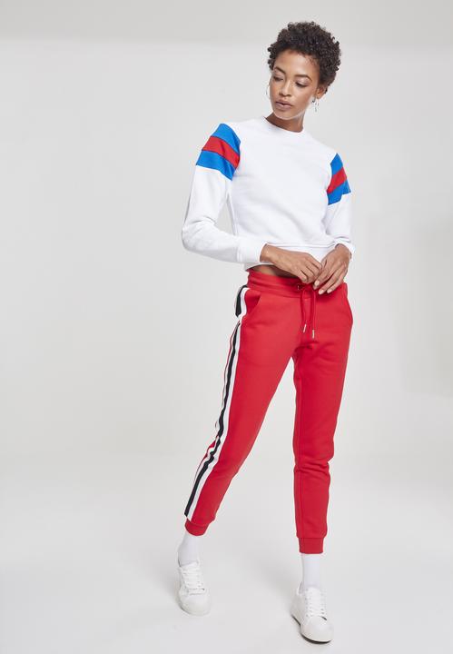 Immagine prodotto Urban Classics Girocollo con maniche a strisce da donna (XXL)