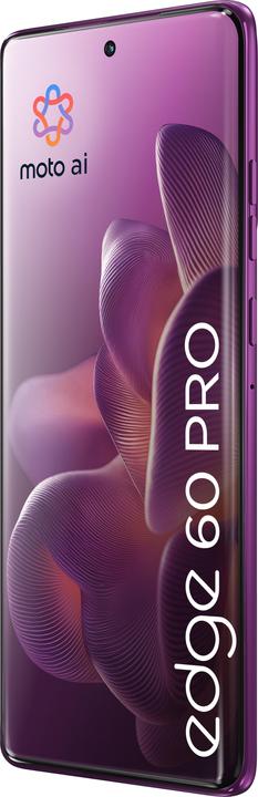 Actual product image Motorola Edge 60 Pro (512 GB, Pantone Sparkling Grape, 6.67", Dual SIM, 50 Mpx, 5G)