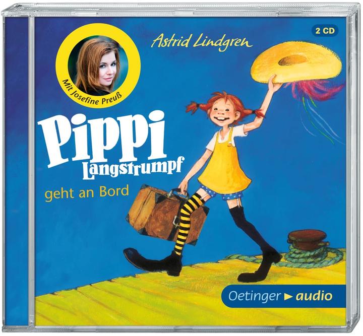 Actual product image Pippi Longstocking Goes On Board (Josefine Preuss, Frank Gustavus, Katrin Angel King, Cäcilie Heinig, Astrid Lindgren, German)