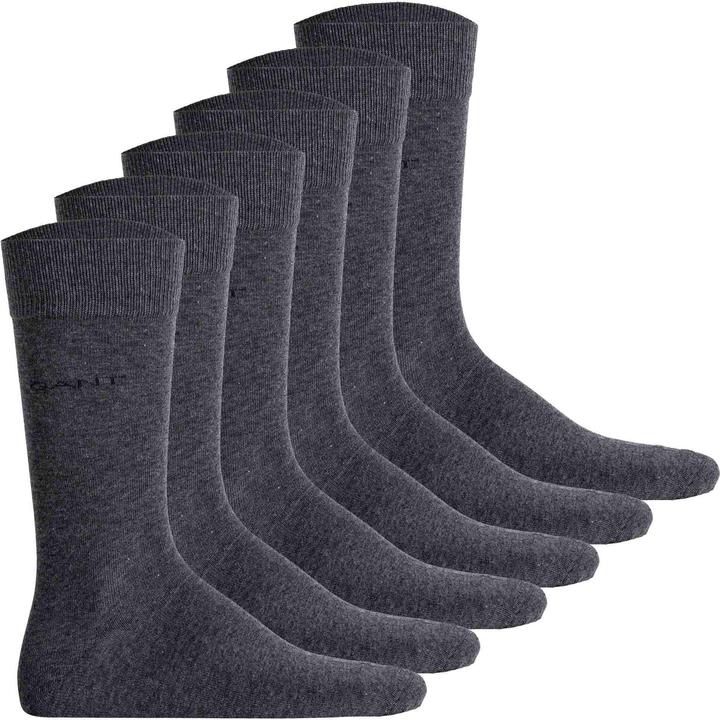 GANT 3-Pack Soft Cotton Socks (6er Pack, 43 - 45)