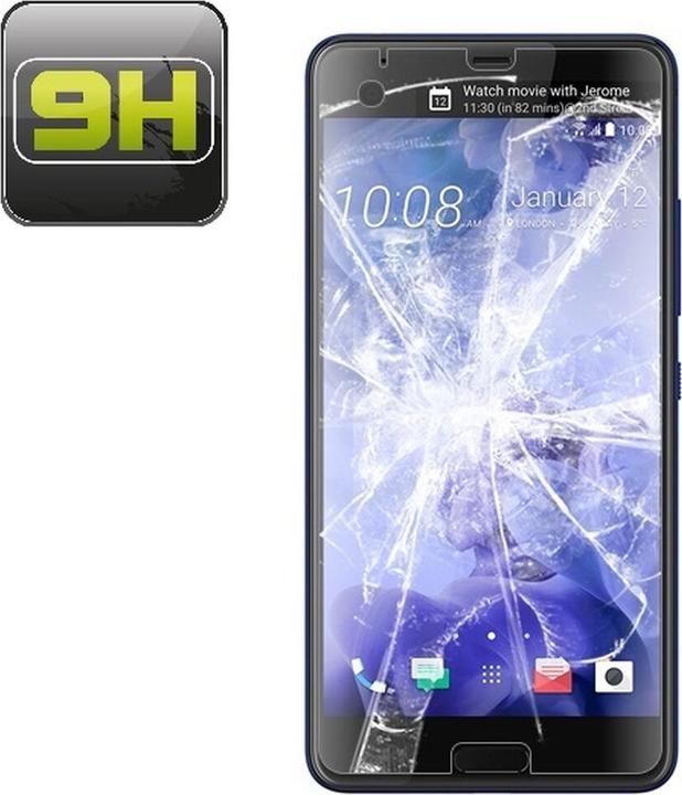 Actual product image Protectorking 3x real tempered 9H armoured glass 3D CLEAR (3 Piece, HTC U Ultra)