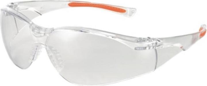 Univet Lunettes de protection 513 EN 166,EN 170 FT K branches orange clair,écran incolore PC