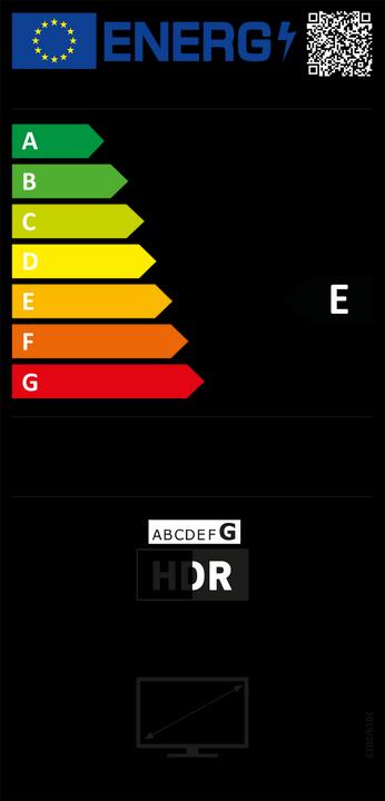 Energie-Label Telefunken XF40AN750M (100 cm (40 Zoll), schwarz, FullHD, Triple Tuner, SmartTV, Android Betriebssystem) (40", LED, Full HD, 2023)