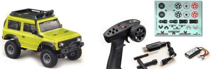 Image du produit Absima 1:24 Micro Crawler Jimny Yellow RTR (RTR Prêt à fonctionner)