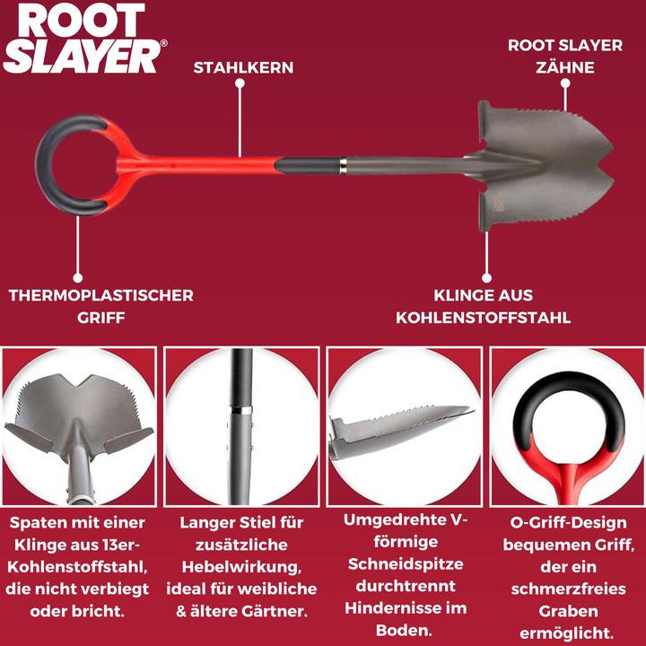Actual product image Root Slayer Rundkopfschaufel