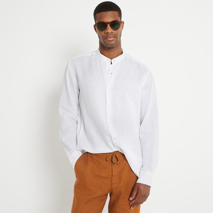 Immagine prodotto La Redoute Collections Camicia a maniche lunghe con collo alto (S)