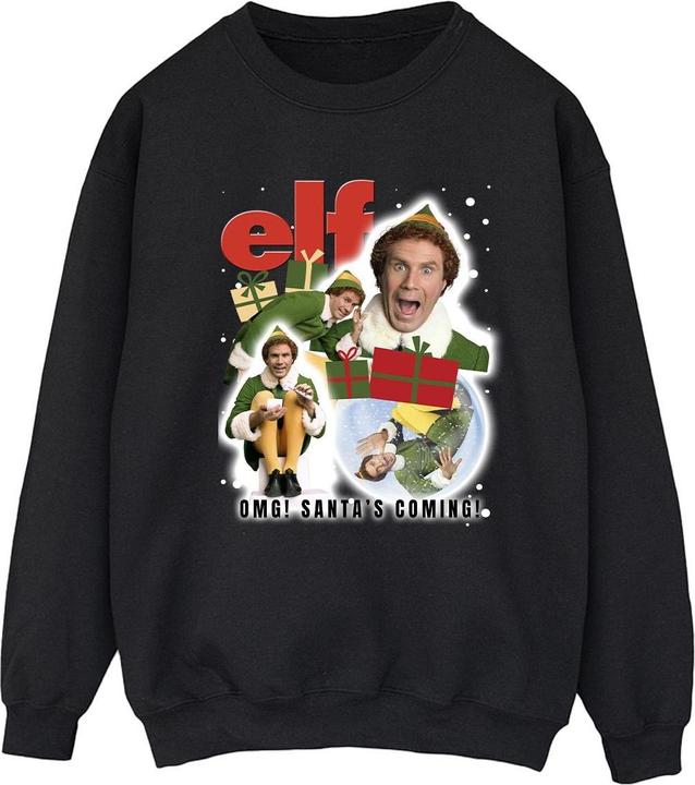 Elf Buddy Collage Sweatshirt (4XL)