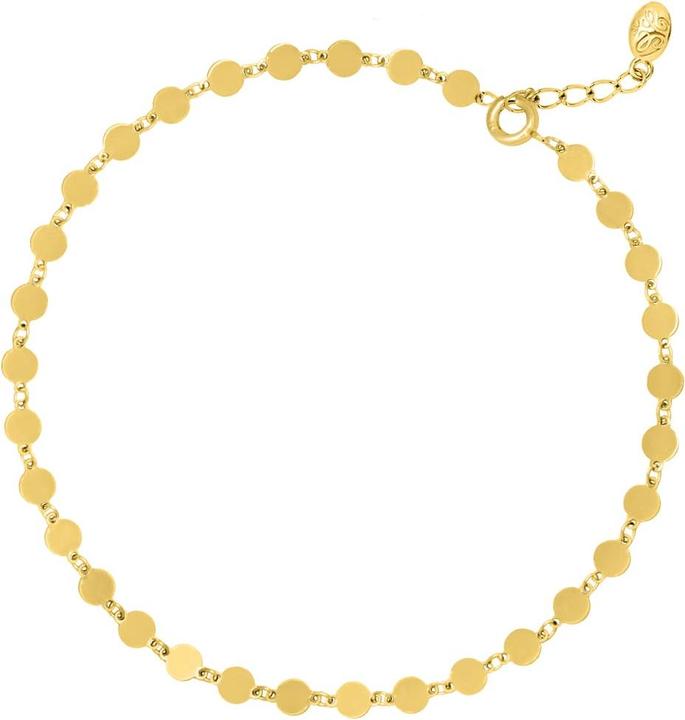 Candy Armband Maya, 925 Sterling Silber, vergoldet (20 cm, 925 Sterling Silber, 18k vergoldet)