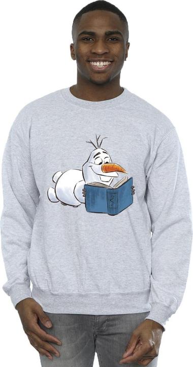 Immagine prodotto Disney Frozen Olaf Reading Felpa Uomo (S)