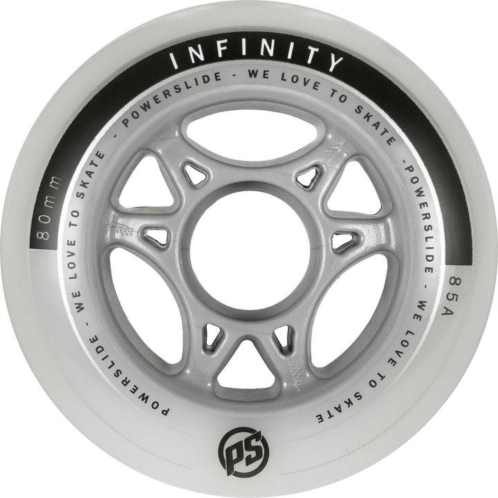 Powerslide Skateboard Wheels Infinity 4-Pack 2023 (80 mm)